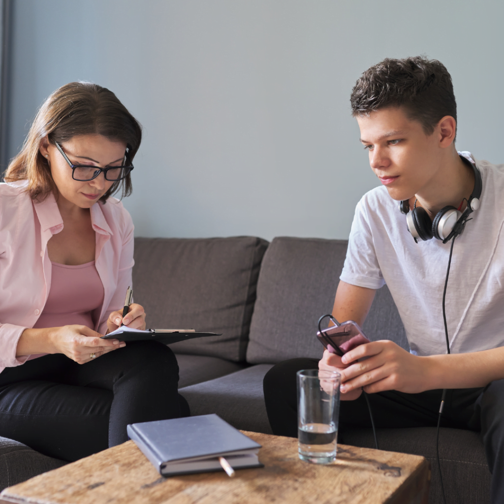 Teenage boy getting expert DBT therapy during Summer DBT Boot Camp in Austin TX